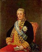 Francisco de Goya Portrat des spanischen Justizministers Spain oil painting artist